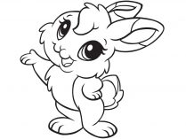 Dibujo de un conejo infantil